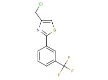 4-(chloromethyl)-2-[3-(trifluoromethyl)phenyl]-1,3-thiazole