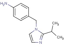 4-[(2-isopropyl-1H-imidazol-1-yl)methyl]aniline