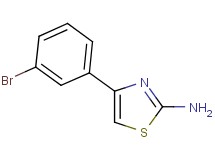 4-(3-bromophenyl)-1,3-thiazol-2-amine
