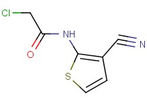 2-chloro-N-(3-cyano-2-thienyl)acetamide