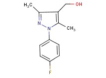 [1-(4-fluorophenyl)-3,5-dimethyl-1H-pyrazol-4-yl]methanol