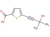 5-(3-hydroxy-3-methylbut-1-yn-1-yl)thiophene-2-carboxylic acid