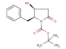 tert-butyl rac-(2S,3S)-2-benzyl-3-hydroxy-5-oxopyrrolidine-1-carboxylate