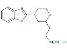 {2-[4-(1,3-benzoxazol-2-yl)-2-morpholinyl]ethyl}amine dihydrochloride