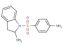 4-[(2-methyl-2,3-dihydro-1H-indol-1-yl)sulfonyl]aniline