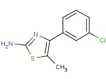 4-(3-chlorophenyl)-5-methyl-1,3-thiazol-2-amine