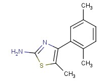 4-(2,5-dimethylphenyl)-5-methyl-1,3-thiazol-2-amine