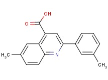 6-methyl-2-(3-methylphenyl)quinoline-4-carboxylic acid