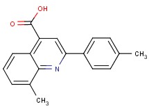 8-methyl-2-(4-methylphenyl)quinoline-4-carboxylic acid