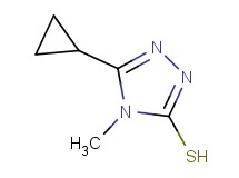 5-cyclopropyl-4-methyl-4H-1,2,4-triazole-3-thiol