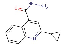 2-cyclopropylquinoline-4-carbohydrazide