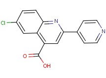 6-chloro-2-pyridin-4-ylquinoline-4-carboxylic acid