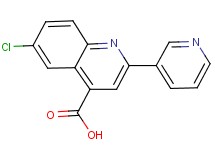 6-chloro-2-pyridin-3-ylquinoline-4-carboxylic acid