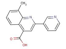 8-methyl-2-pyridin-3-ylquinoline-4-carboxylic acid