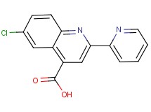 6-chloro-2-pyridin-2-ylquinoline-4-carboxylic acid