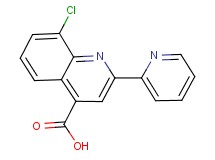 8-chloro-2-pyridin-2-ylquinoline-4-carboxylic acid