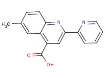 6-methyl-2-pyridin-2-ylquinoline-4-carboxylic acid