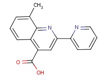 8-methyl-2-pyridin-2-ylquinoline-4-carboxylic acid