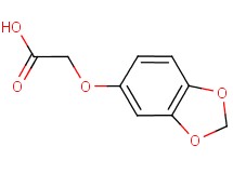(1,3-benzodioxol-5-yloxy)acetic acid