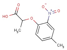 2-(4-methyl-2-nitrophenoxy)propanoic acid