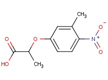2-(3-methyl-4-nitrophenoxy)propanoic acid