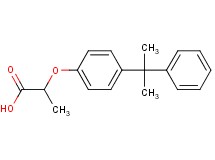 2-[4-(1-methyl-1-phenylethyl)phenoxy]propanoic acid
