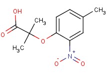 2-methyl-2-(4-methyl-2-nitrophenoxy)propanoic acid