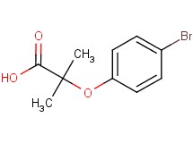 2-(4-bromophenoxy)-2-methylpropanoic acid