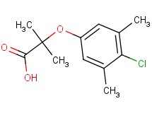 2-(4-chloro-3,5-dimethylphenoxy)-2-methylpropanoic acid