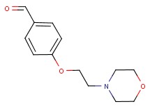 4-(2-morpholin-4-ylethoxy)benzaldehyde
