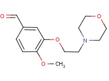 4-methoxy-3-(2-morpholin-4-ylethoxy)benzaldehyde