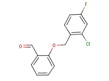 2-[(2-chloro-4-fluorobenzyl)oxy]benzaldehyde
