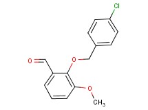 2-[(4-chlorobenzyl)oxy]-3-methoxybenzaldehyde