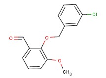2-[(3-chlorobenzyl)oxy]-3-methoxybenzaldehyde
