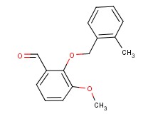3-methoxy-2-[(2-methylbenzyl)oxy]benzaldehyde