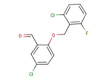 5-chloro-2-[(2-chloro-6-fluorobenzyl)oxy]benzaldehyde