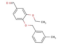 3-ethoxy-4-[(3-methylbenzyl)oxy]benzaldehyde