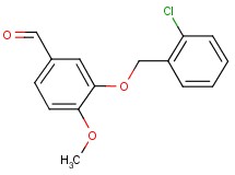 3-[(2-chlorobenzyl)oxy]-4-methoxybenzaldehyde