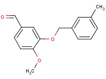 4-methoxy-3-[(3-methylbenzyl)oxy]benzaldehyde