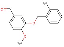 4-methoxy-3-[(2-methylbenzyl)oxy]benzaldehyde