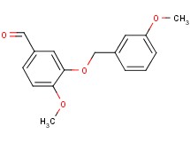 4-methoxy-3-[(3-methoxybenzyl)oxy]benzaldehyde