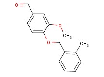 3-methoxy-4-[(2-methylbenzyl)oxy]benzaldehyde