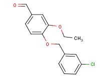 4-[(3-chlorobenzyl)oxy]-3-ethoxybenzaldehyde