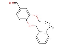 3-ethoxy-4-[(2-methylbenzyl)oxy]benzaldehyde