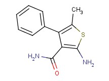 2-amino-5-methyl-4-phenylthiophene-3-carboxamide