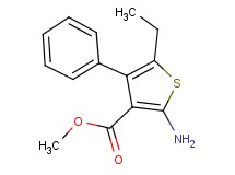 methyl 2-amino-5-ethyl-4-phenylthiophene-3-carboxylate