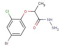 2-(4-bromo-2-chlorophenoxy)propanohydrazide