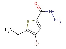 4-bromo-5-ethylthiophene-2-carbohydrazide