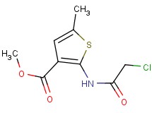 methyl 2-[(chloroacetyl)amino]-5-methylthiophene-3-carboxylate
