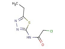 2-chloro-N-(5-ethyl-1,3,4-thiadiazol-2-yl)acetamide